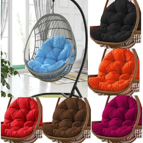 Swing Hanging Basket Seat Cushion Thickened Hanging Egg Hammock Chair Pads for Home Patio Garden 31 x 47 inch