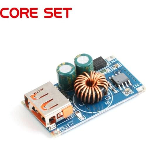 12V 24V to QC3.0 USB DC-DC Step Down Buck Module Charging Module Fast Charge Automatic Voltage Regulation for Mobile Phone