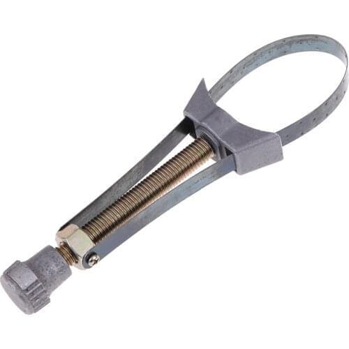 Portable Automobile Hand Tools Hot Portable Oil Filter Strap Wrench Up To 120mm Diameter Adjustable Oil Filter Removal Tool