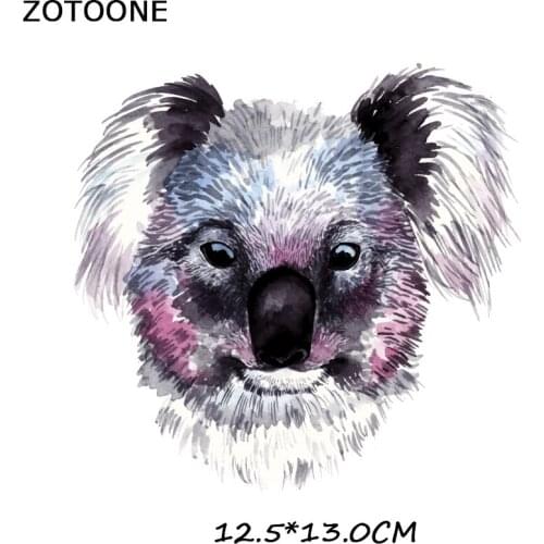 ZOTOONE Cute Animal Iron on Heat Transfer Ironing Stickers Kid Clothing T-shirt Thermal Patches Washable Decal DIY Appliques G
