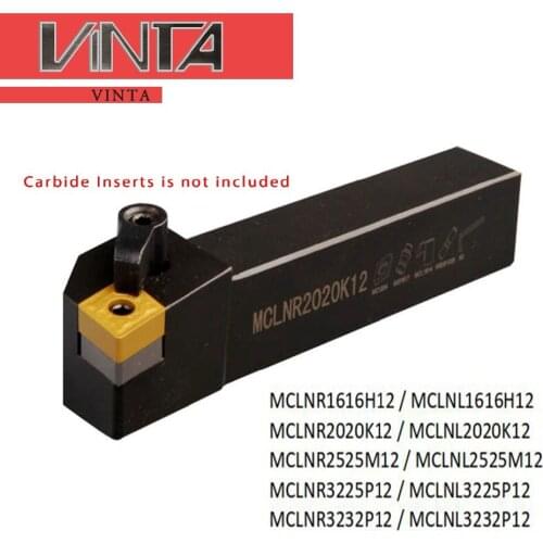 Turning cutter handle CNC lathe external tool holder MCLNR1616H12/MCLNR2020K12/MCLNR2525M12/MCLNR3225P12/MCLNR3232P12 boring bar