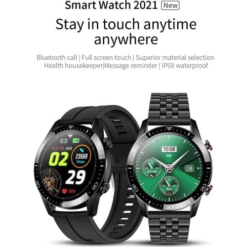 2021 Hot Sale New Smart Watch Men Bluetooth Call PPG+ECG Heart Rate Blood Pressure SmartWatch Fitness Tracker Sports Android IOS