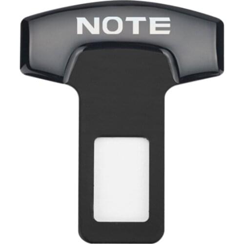 For Nissan NOTE E11 E12 Accessories Car Styling Safety Belt Buckles Real Trucks Car Safty Belt Alarm Canceler Stopper 1pcs