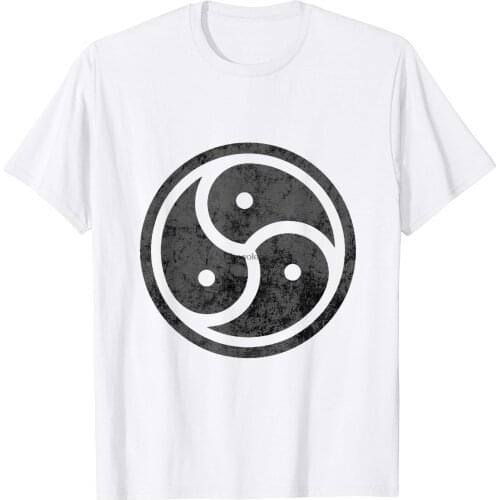 BDSM T-Shirt Triskele Sign Kink Fetish Roleplay Sub Slave