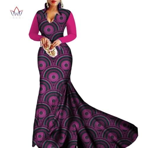 New Style African Dresses for Women Dashiki Sleeveless African Clothes for Girl Sweet Traditional Dress for Party WY3207