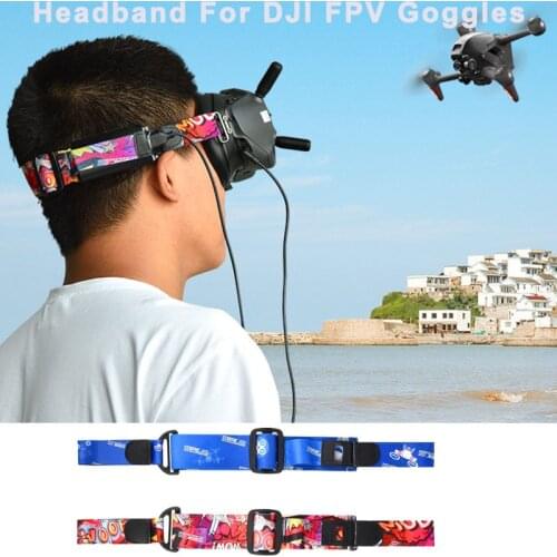 DJI FPV Adjustable Colorful Headband For DJI FPV V2 vr Googles Drone Accessories