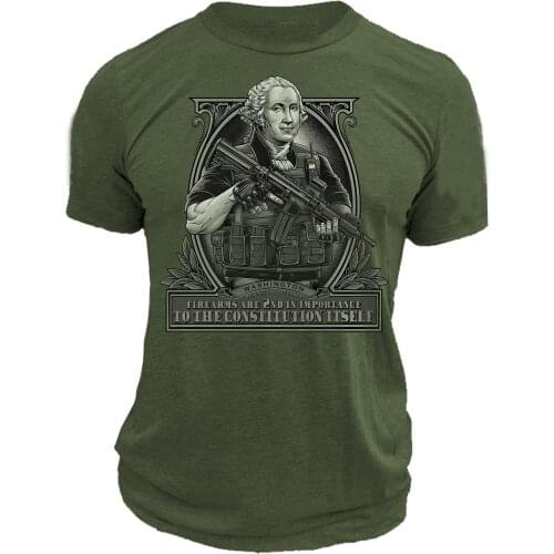 Washington Was The Warrior Rebellion Against Tyranny T-Shirt. Summer Cotton Short Sleeve O-Neck Mens T Shirt New S-3XL