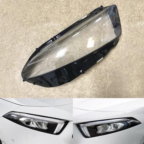 Car Headlamp Lens For Mercedes-Benz W257 A Series A180L A180 A200L A200 2019 Car Headlight Headlamp Lens Auto Shell Cover