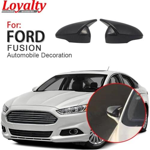 Loyalty Sideview Mirror Cover for Ford Mondeo/Fusion 2013 2014 2015 2016 2017 2018 M4 Style Carbon Fiber Car Styling Accessories