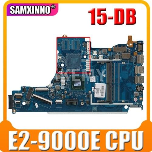 High quality L20479-001 For HP 15-DB Series Laptop Motherboard EPV51 LA-G078P with E2-9000E CPU DDR4 100% Fully Tested