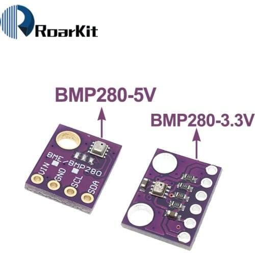 2In1 BMP280 3.3V I2C SPI 1.8-5V Digital Sensor Temperature Barometric Air Pressure Module For Arduino