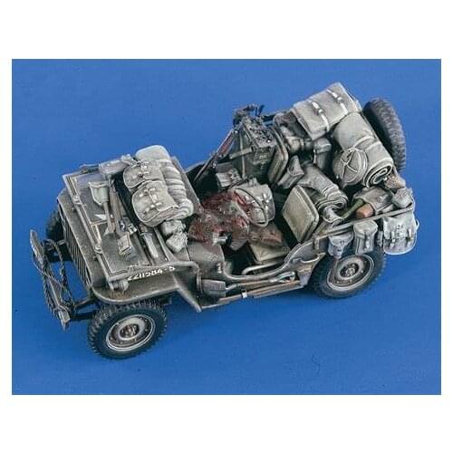 1:35 Resin Figure Model Kit Unassambled Unpainted B194(NO CAR)