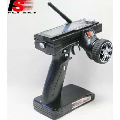 Genuine Original FlySky FS-GT3B 2.4G 3CH Gun Transmitter &Receiver LCD Radio System Remote Controller for RC Car Boat