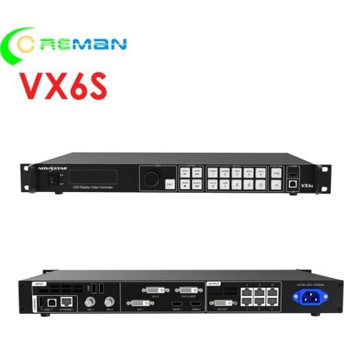 P0.5 P1 P1.25 P1.33 P1.56 P1.8 P1.9 UHD HD LED video wall led tv led controller sending card Video processor VX6S Novastar