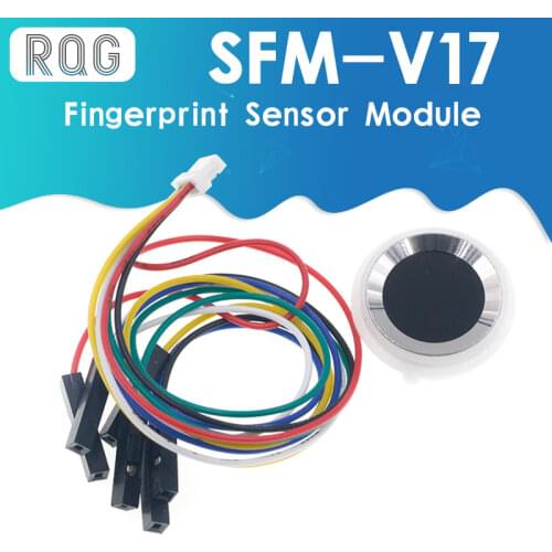 SFM-V1.7 Semiconductor Integrated Touch Capacitive Acquisition And Identification Fingerprint Sensor Module UART Communication
