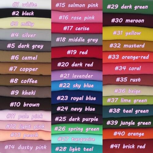 20pcs/lot Pearl Bubble Chiffon Plain Scarf Shawl Beach Wrap Headband Muslim Hijab Solid Colors