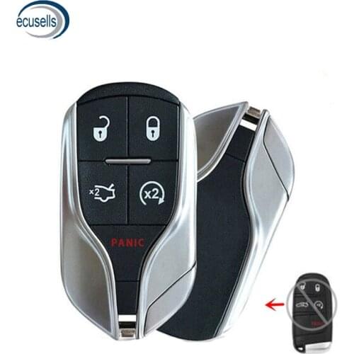 Upgrade Replacement Remote Key Shell Case Fob for-Chrysler-Jeep-Dodge 2011 2012 2013 2014 2015 2016 2017 2018