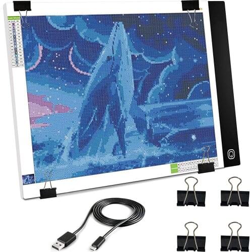 A3/A4/A5 LED Light Pad Diamond Painting Tools Light Box Dimmable Light Board Drawing Light Box Diamond Embroidery Accessories