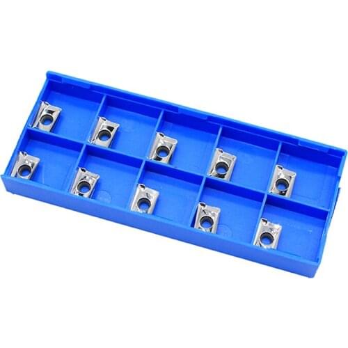 APKT1003PDFR 10 pcs APKT 1003 PDFR MA H01 Aluminium Carbide Milling Inserts for Face Mill Milling Cutte