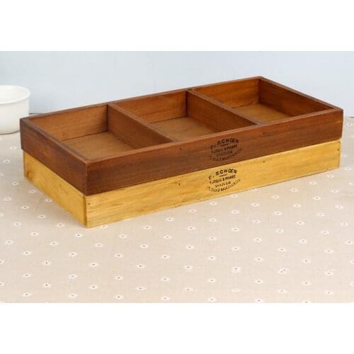 Handmade Boxes Case Holder Wood Crafts Treasure Chests Vintage Retro Wooden Multifunction Jewelry Antique Trinket Storage Box