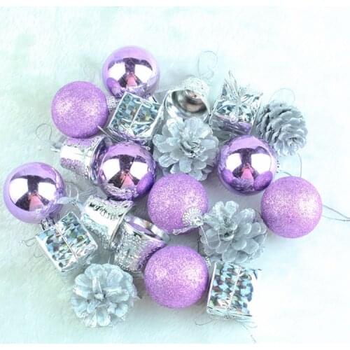 1 Set Modern Christmas Tree Ball Baubles Xmas Party Wedding Hanging Ornament Christmas Decoration Supplies
