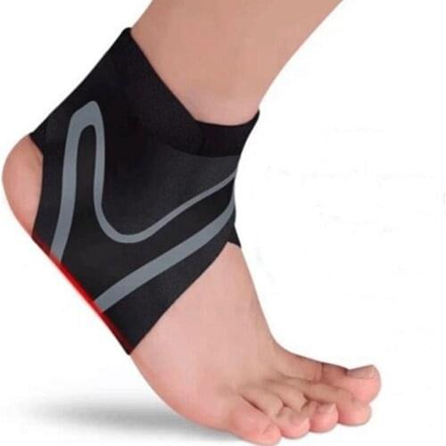 1PC Compression Basketball Ankle Protector Strap Bandage Wrap Fitness Foot Safety Anti Sprain Soccer Ankle Brace Support