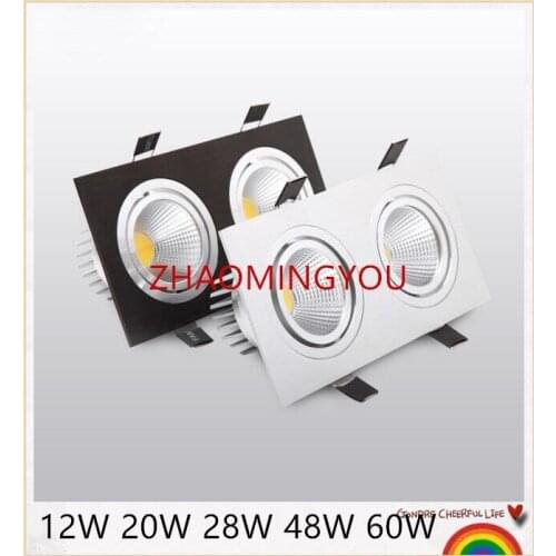YON 1PCS LED COB Downlight 12W 20W 28W 48W 60W 85-265V Surface Mounted Wall Spot light led for home Kitchen Bathroom Decor