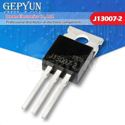 10PCS FJP13007 TO220 MJE13007 J13007 J13007-2 TO-220