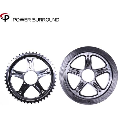 2020 bafang 46T chain wheel for 8fun motor kit BBS01/02 electric bike kit