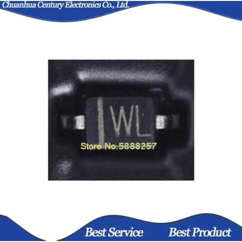 50 Pcs/Lot BZT52C18S WL SOD323 New and Original In Stock