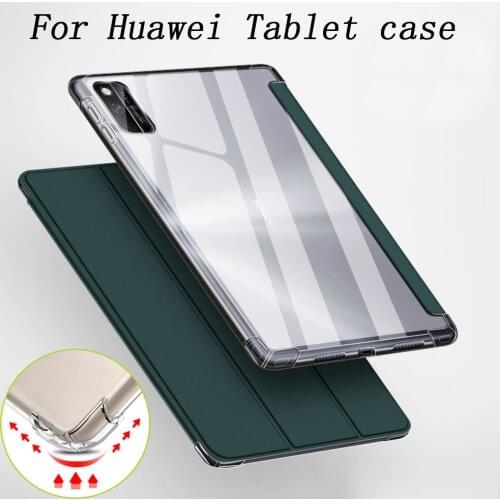 For HuaWei MatePad 10.4 10.8 MatePad Pro Tablet case for Honor V6 Transparent soft bottom For huawei Mediapad M6 10.8 8.4 inch
