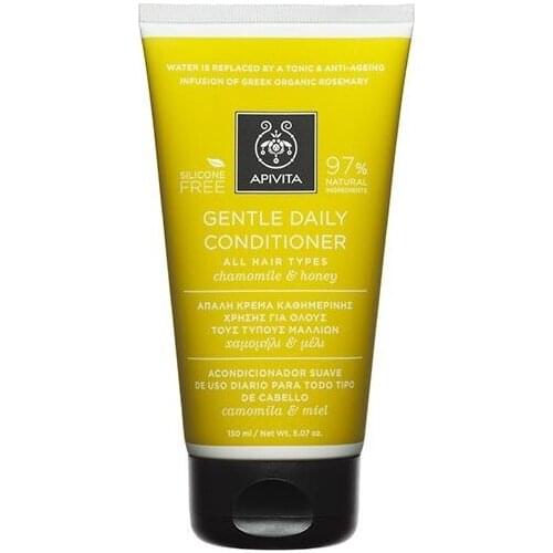 ACONDICIONADOR SUAVE DE USO DIARIO CON CAMOMILA ALEMANA Y MIEL (150 ML)