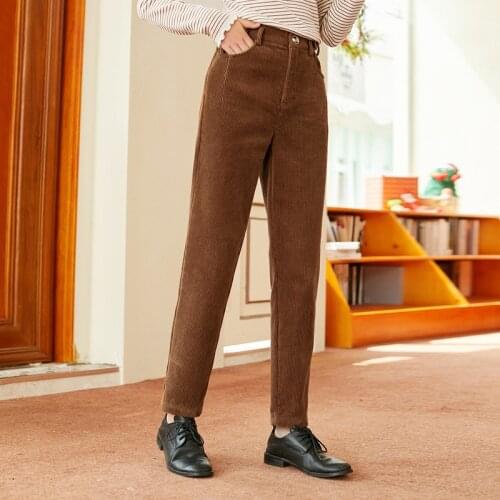 INMAN Women's Corduroy Trousers