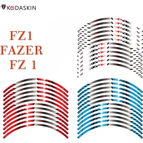 KODASKIN 2D Wheel Rim protection Waterproof Motorcycle accessories for YZF FZ1 FAZER FZ 1