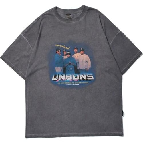 2020 Harajuku T Shirt Men Hip Hop Soda Water Funny T-Shirt Summer Tshirts Vintage Printiing Cotton Tops Tees Short Sleeve