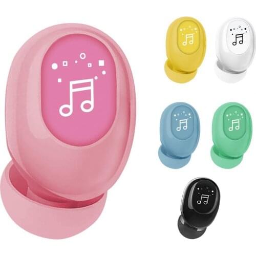 F911 In-Ear Mini Ture Wireless Earphone Bluetooth-compatible Headphone Handsfree Stereo Headset TWS Earbud With Microphone