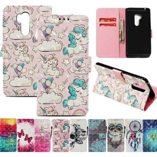 3D Design Patterned Luxury PU Leather Wallet Case Cover sFor LG G7 ThinQ Capa Flip Phone Pouch Cards Holder Fundas sFor LG G7