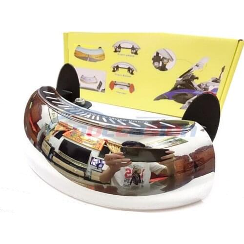 For Yamaha MT07 MT09 For Suzuki For KTM For BMW R1200GS LC Adventure Universal Motorcycle Wide Angle Central Rearview Mirrors