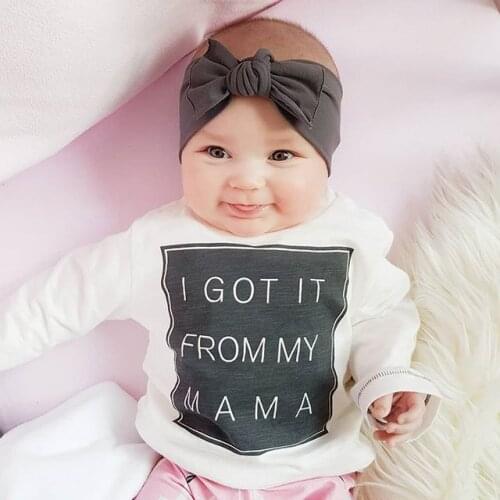 WOSHILAOCAI Newborn Baby Boy Sweatshirts Infant Fashion Hiphop Tee Long Sleeve O-neck Letter Tops 2020 New Autumn Sweatshirts