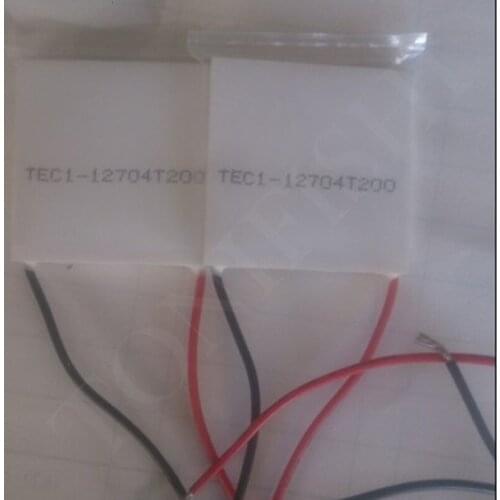 Thermoelectric power generation piece TEG-12704T200 40*40mm high temperature resistant 200 degree module