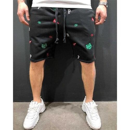 2021 New Summer Shorts Men Fashion Board shorts Breathable Male Casual Shorts Comfortable 5 Piont Pants Mens Bodybuilding Shorts