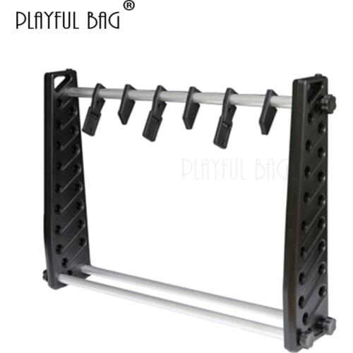 Outdoor sports tactical competition CS hobby DIY accessories props display stand display stand 10 20 30 inch gel ball gun QD5