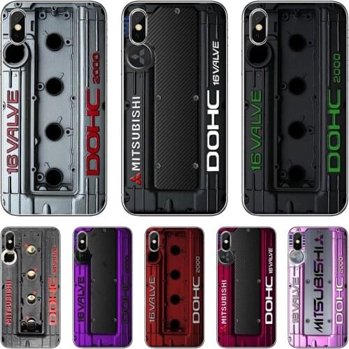 For iPod Touch iPhone 10 11 12 Pro 4S 5S SE 5C 6 6S 7 8 X XR XS Plus Max 2020 4g63-MITSUBISHI-Valve-COVER Phone Cases