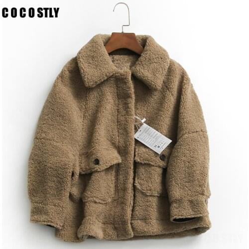COCOSTLY Women's Jackets With Fur