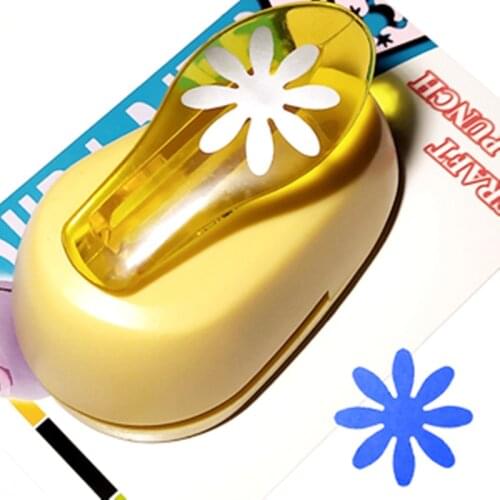 1 inch chrysanthemum shape punch craft flower hole puncher for scrapbooking Kids scrapbook paper cutter Embossing daisy sharper
