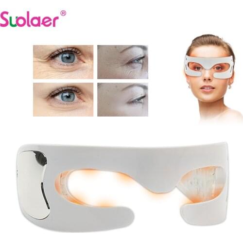 Electric Eye Massager Anti-Wrinkle Heating Therapy Massage Tool Vibration Eye Care Pain Relief Wrinkle Removal Beauty Instrument