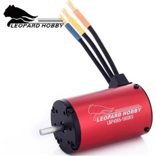 FATJAY Leopard Hobby LBP4065 brushless inrunner 4065 1400KV 1800KV 4-pole sensorless motor for RC car boat