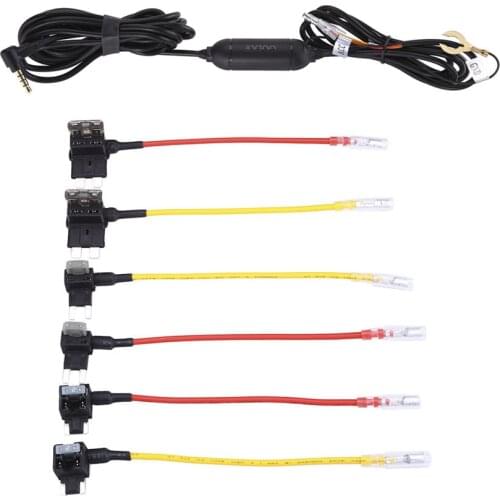 Micro Usb Hardwire Fuse kit with Low Voltage Protection for DDpai Mini3 DashCam