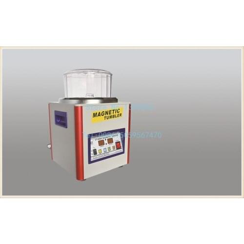 Jeweler KT-185s Magnetic Tumbler Mini Magnetic polishing Tumbler Jewelry Polishing Machine Jewelry rotary magnetic polisher
