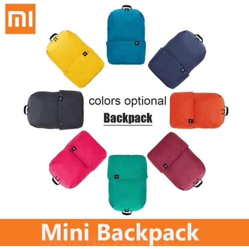 Xiaomi Mini Backpack Bag Colorful Leisure Sports Chest Pack Bags 10L Small Waterproof Unisex for Men Women Child Backpack